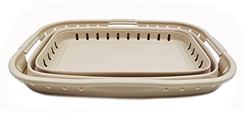 SAMMART 44L (11.62 gallon) Collapsible Plastic Laundry Basket - Foldable Pop Up Storage Container/Organizer - Portable Washing Tub - Space Saving Hamper/Basket