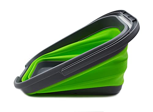 SAMMART 12L (3.1 Gallon) Collapsible Rectangular Handy Basket/Bucket