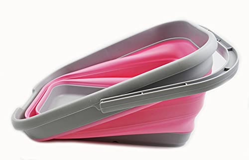 SAMMART 12L (3.17 Gallon) Collapsible Rectangular Handy Basket/Bucket