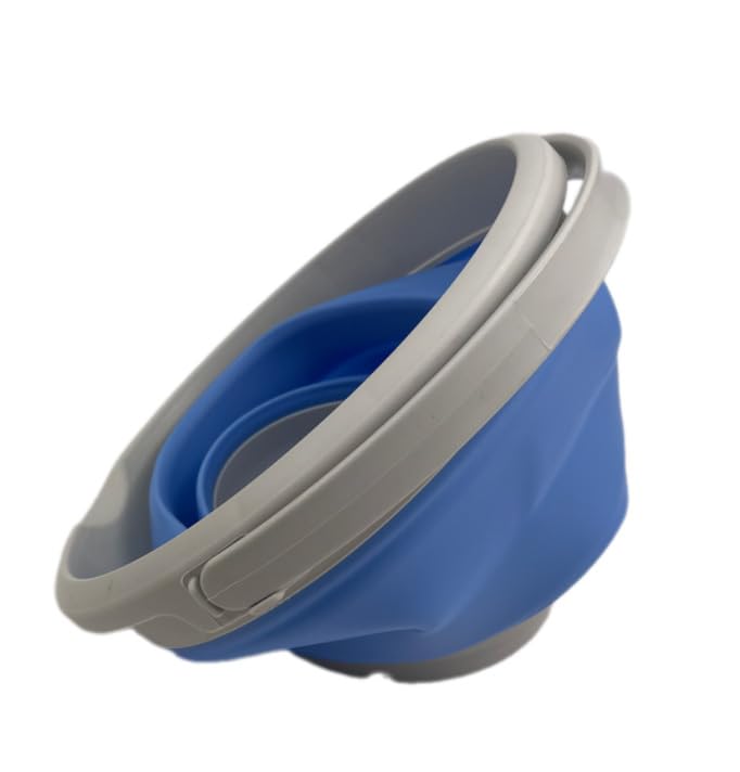 SAMMART 5.5L (1.4 Gallon) Collapsible Plastic Bucket