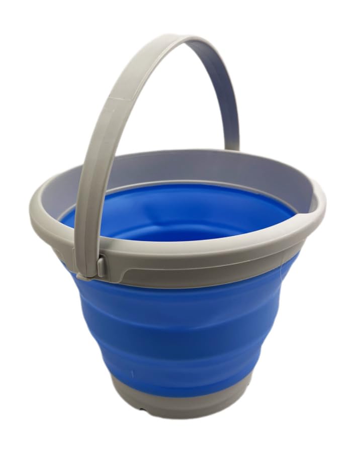 SAMMART 5.5L (1.4 Gallon) Collapsible Plastic Bucket