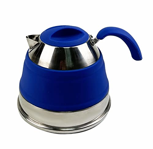 collapsible kettle go outdoors Collapsible 1.5L (4 Gallons) Silicone Kettle
