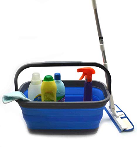 SAMMART 11.6L (3.06 Gallon) Collapsible Rectangular Handy Basket/Bucket