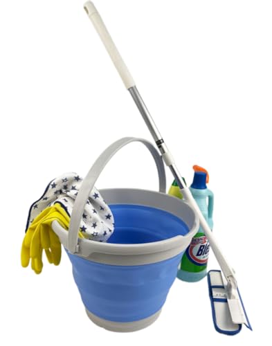 SAMMART 10L (2.6 Gallon) Collapsible Plastic Bucket