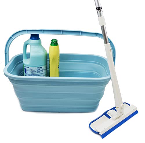 SAMMART 11.6L (3.06 Gallon) Collapsible Rectangular Handy Basket/Bucket