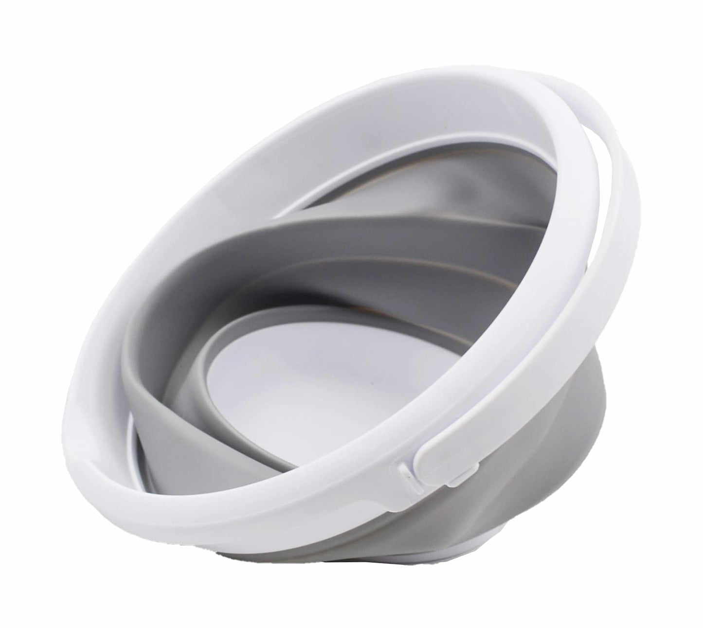 Collpasible Bucket (5.5L Collapsible Bucket (White/Grey))