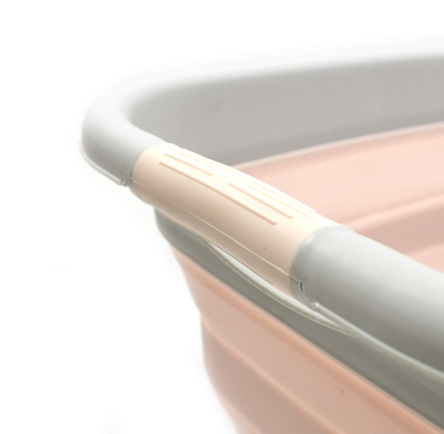 SAMMART 31L (8.1 gallon) Collapsible Plastic Laundry Basket-Pop Up Storage Container - Portable Washing Tub - Space Saving Hamper/Basket, Water capacity: 23L (6 gallon)