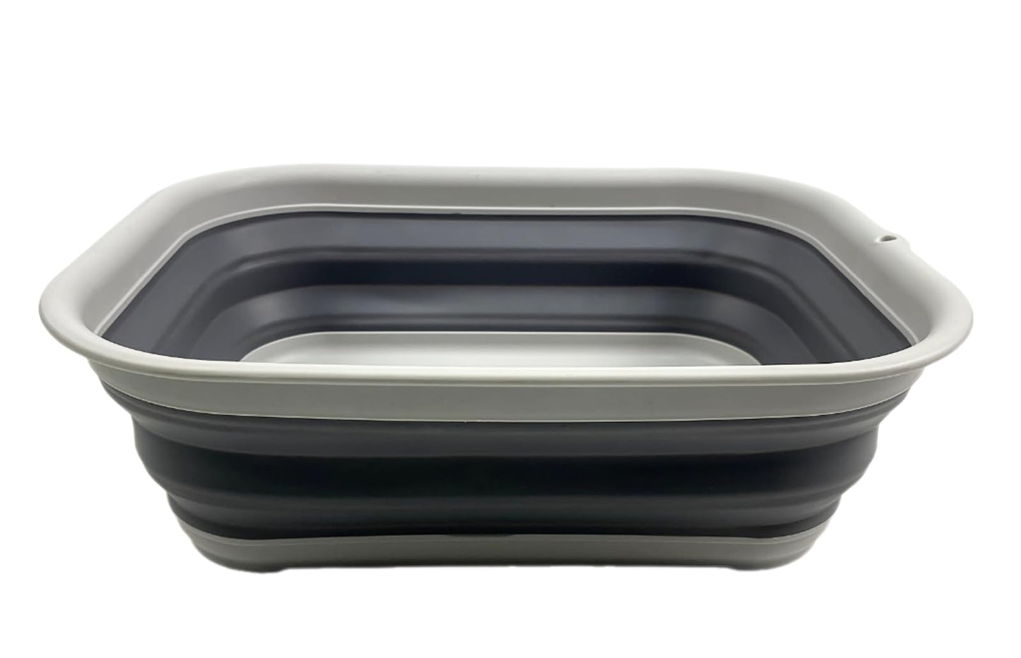 SAMMART 12L (3.17 Gallon) Collapsible Tub - Foldable Dish Tub - Portable Washing Basin - Space Saving Plastic Washtub