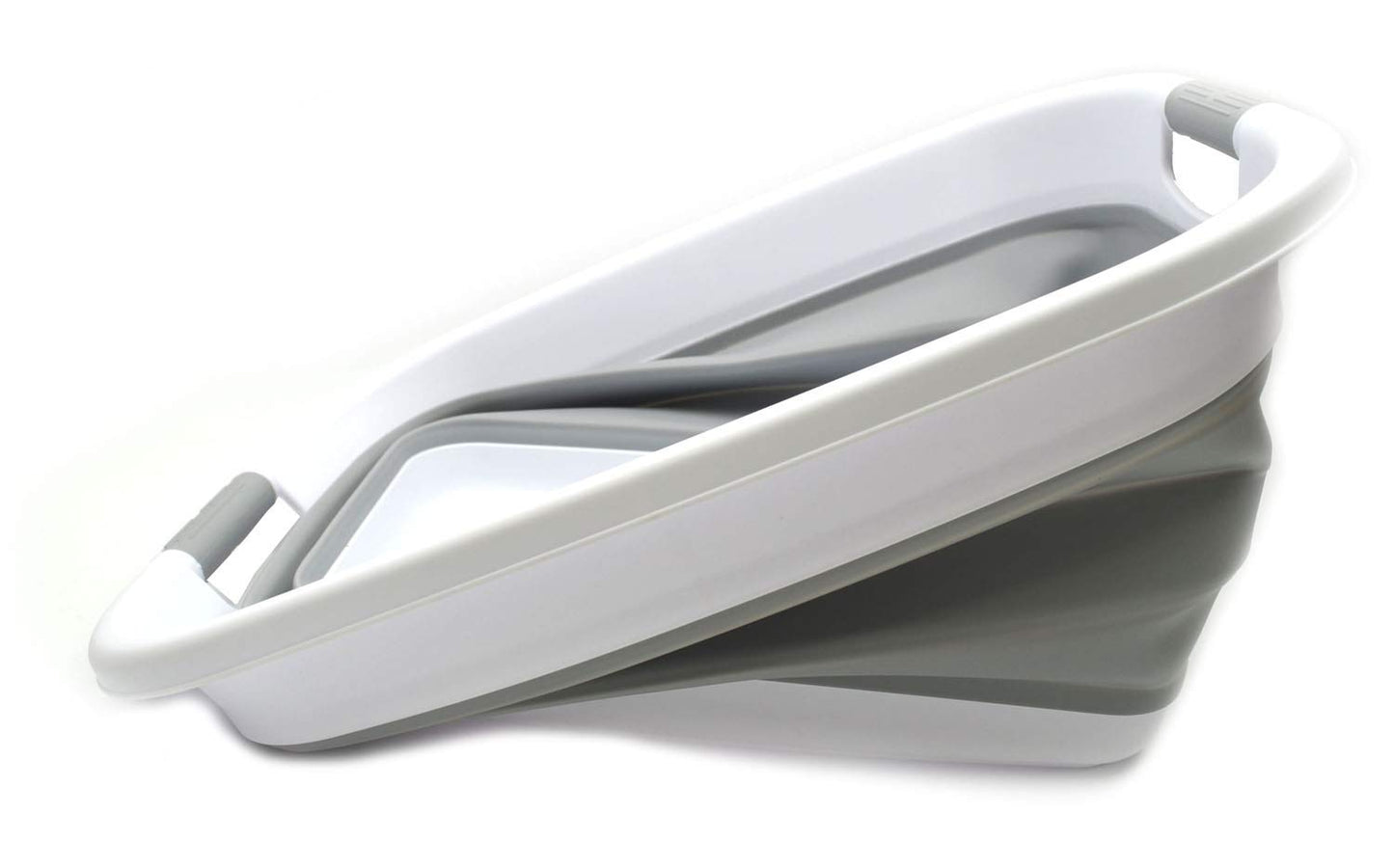 SAMMART 31L (8.1 gallon) Collapsible Plastic Laundry Basket-Pop Up Storage Container - Portable Washing Tub - Space Saving Hamper/Basket, Water capacity: 23L (6 gallon)