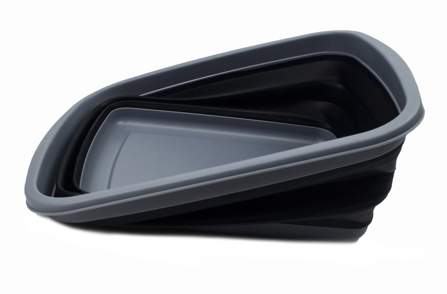 SAMMART 10L (2.6 Gallons) Collapsible Tub - Foldable Dish Tub - Portable Washing Basin - Space Saving Plastic Washtub