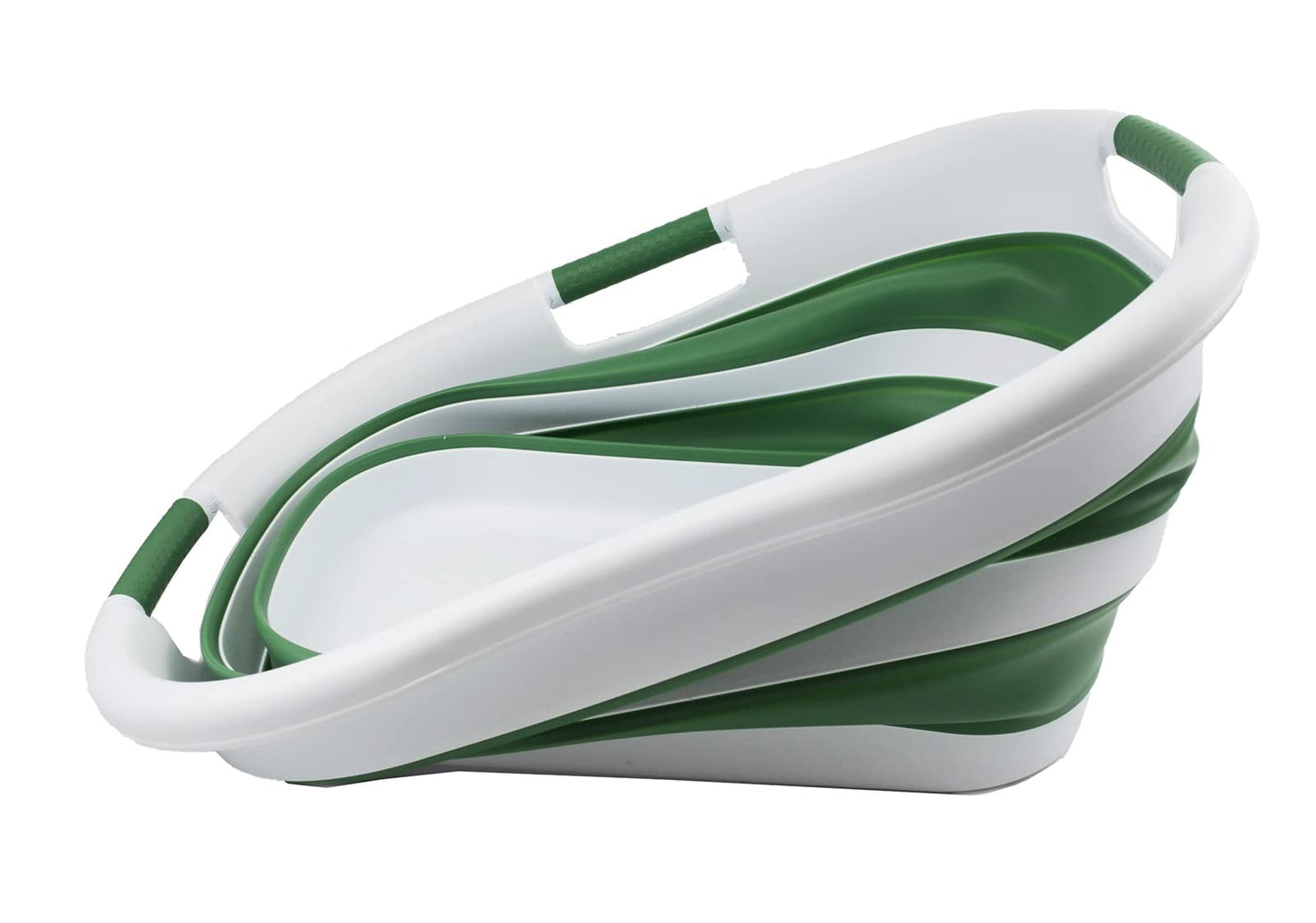 SAMMART 40L (10.5 gallon) Collapsible Plastic Laundry Basket - Foldable Pop Up Storage Container/Organizer - Portable Washing Tub - Space Saving Hamper/Basket