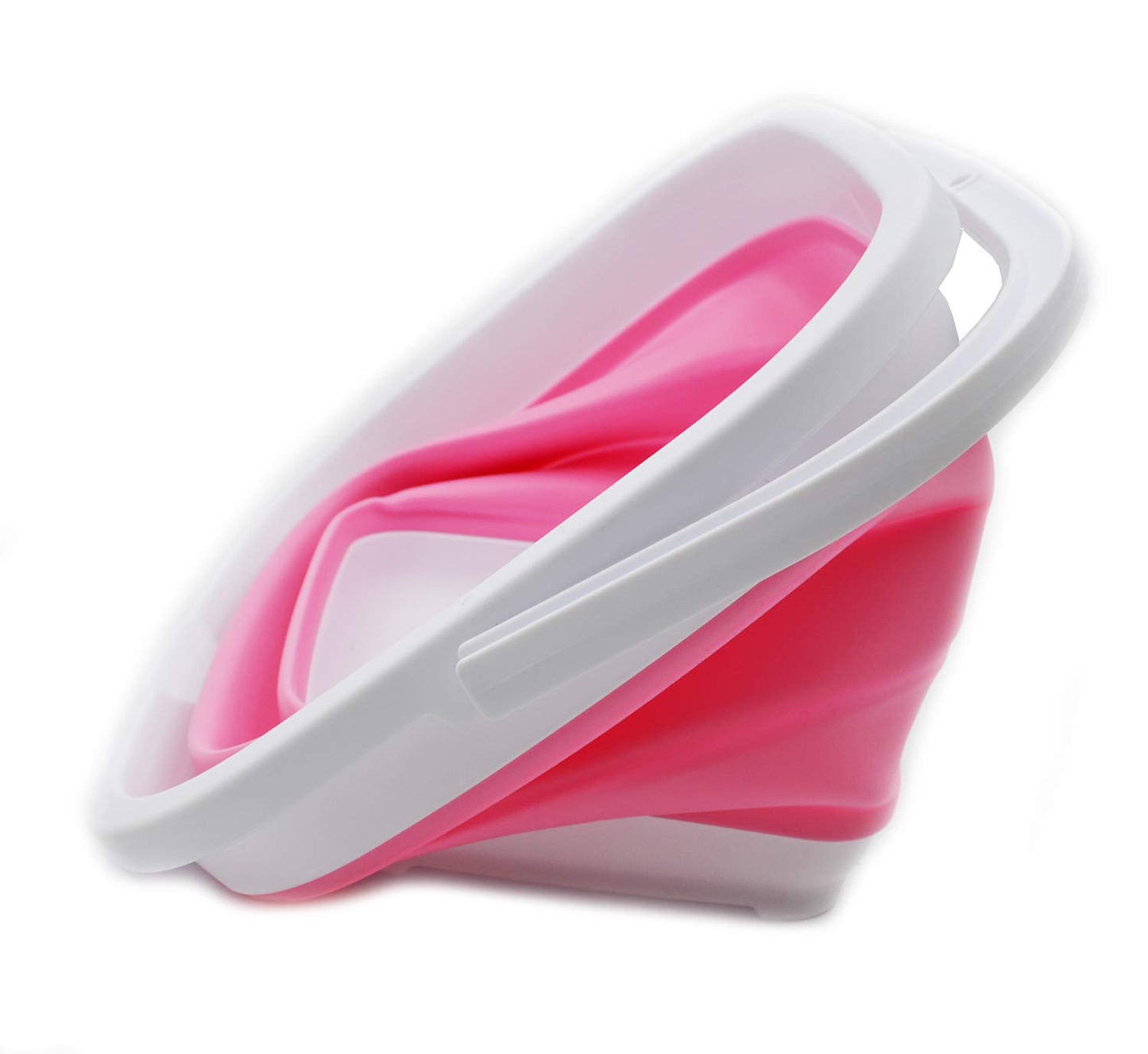 SAMMART 10L (2.6 Gallon) Collapsible Rectangular Handy Basket/Bucket