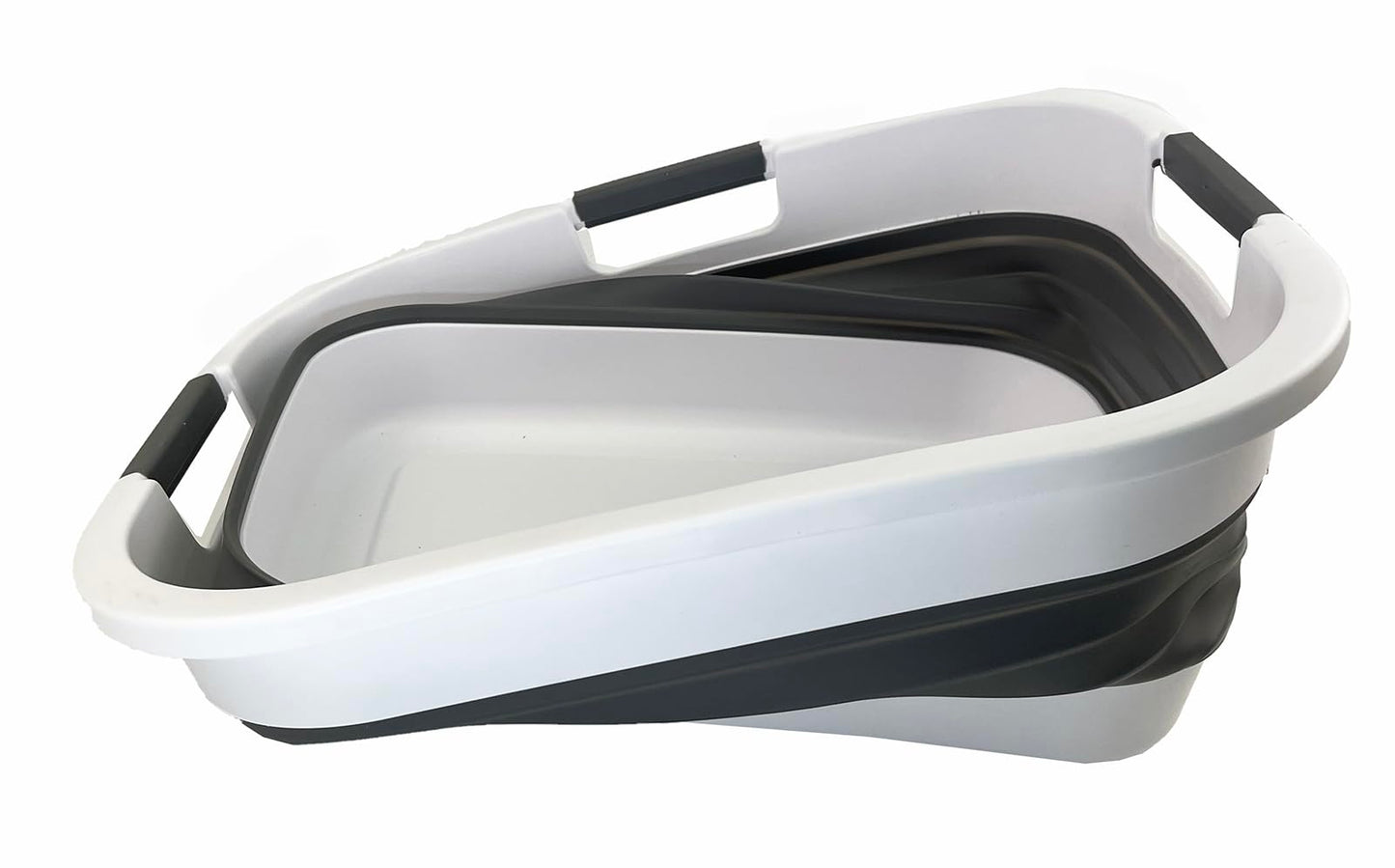 SAMMART 30L (7.9 gallon) Collapsible Plastic Laundry Basket - Foldable Pop Up Storage Container/Organizer - Portable Washing Tub - Space Saving Hamper/Basket