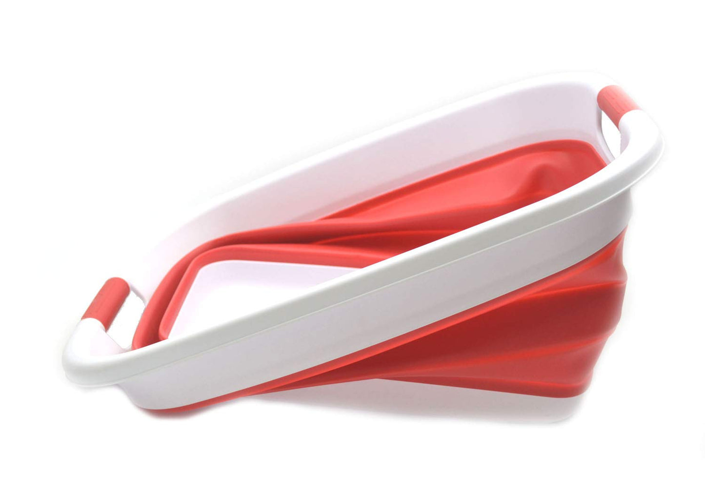 SAMMART 31L (8.1 gallon) Collapsible Plastic Laundry Basket-Pop Up Storage Container - Portable Washing Tub - Space Saving Hamper/Basket, Water capacity: 23L (6 gallon)