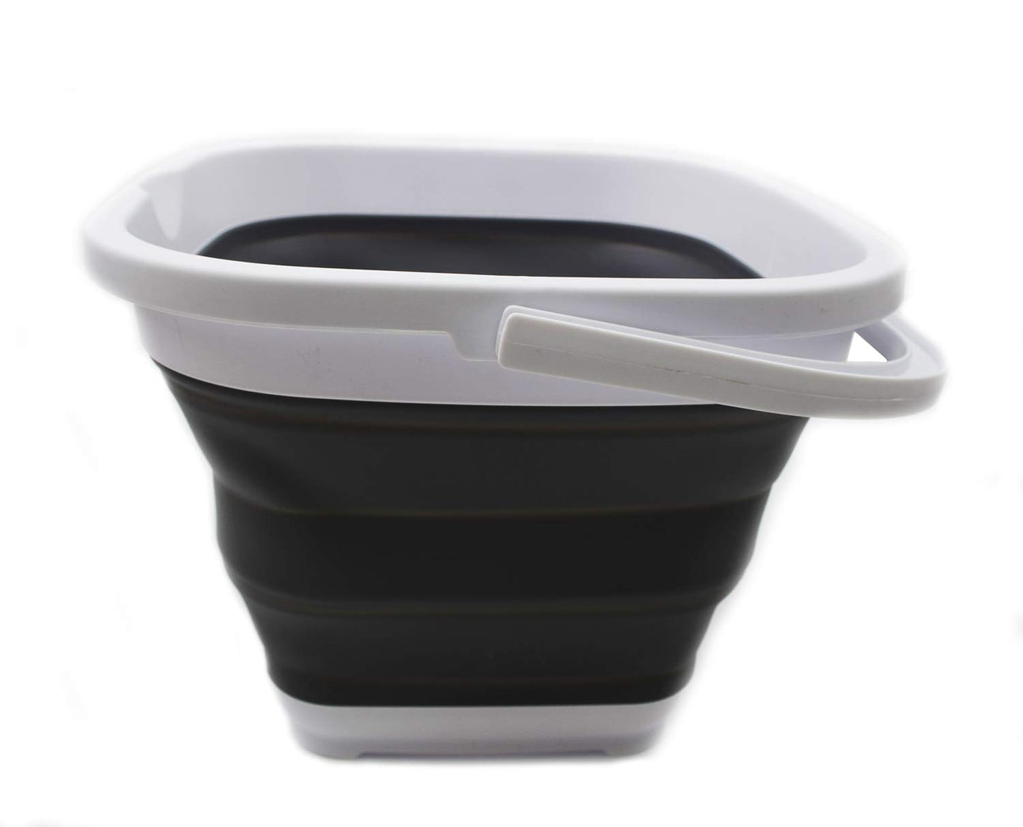 SAMMART 10L (2.6 Gallon) Collapsible Rectangular Handy Basket/Bucket