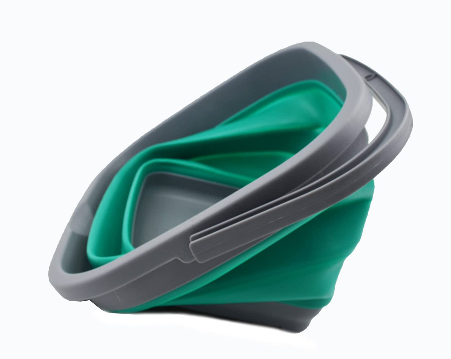 SAMMART 10L (2.6 Gallon) Collapsible Rectangular Handy Basket/Bucket