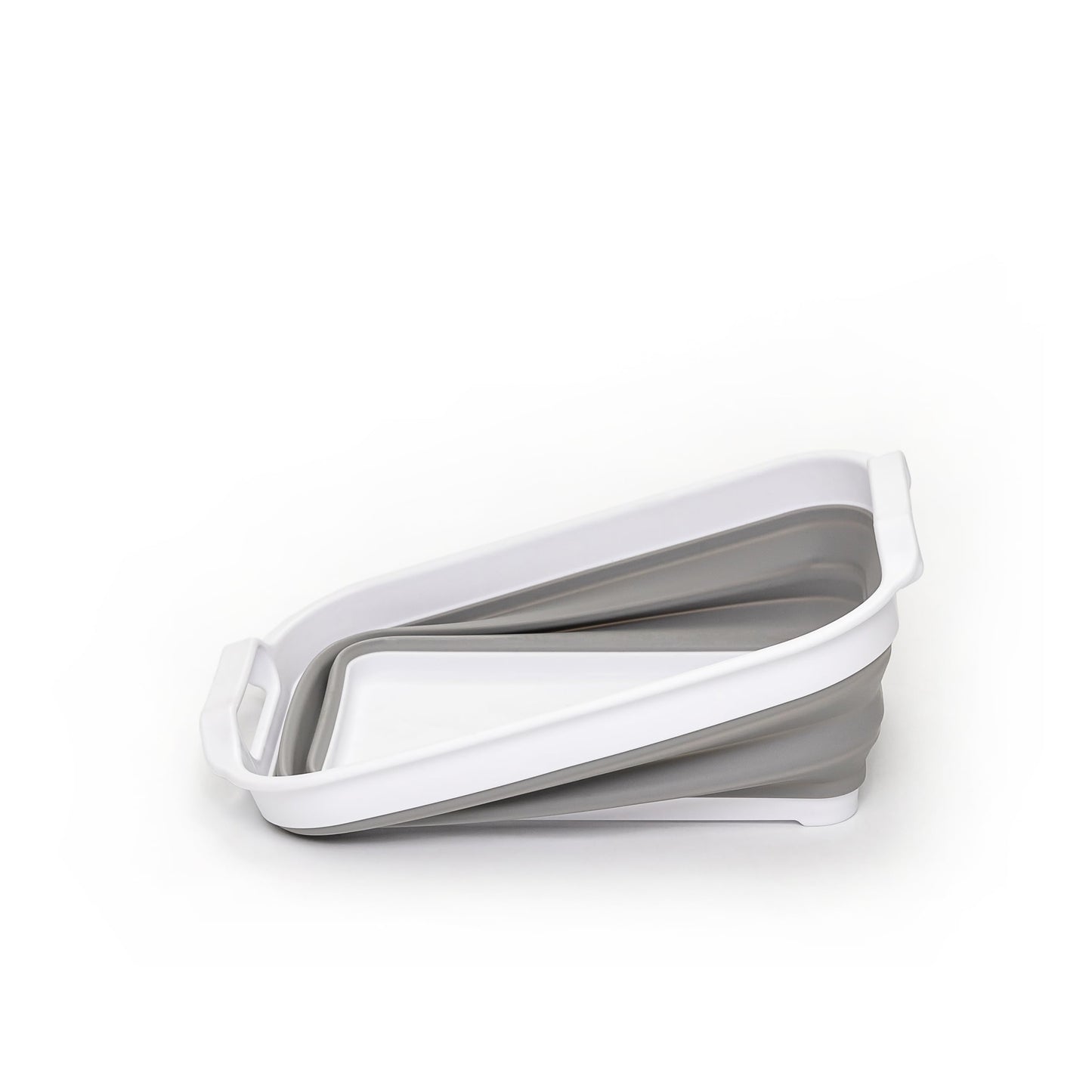 SAMMART Collapsible Tub - Foldable Dish Tub - Portable Washing Basin - Space Saving Plastic Washtub