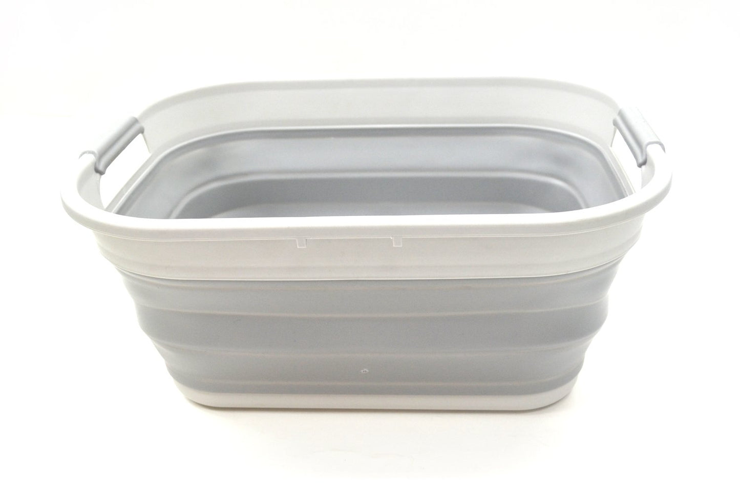 SAMMART 19.5L (5.15 Gallon) Collapsible Plastic Laundry Basket - Foldable Pop Up Storage Container/Organizer - Portable Washing Tub - Space Saving Hamper/Basket