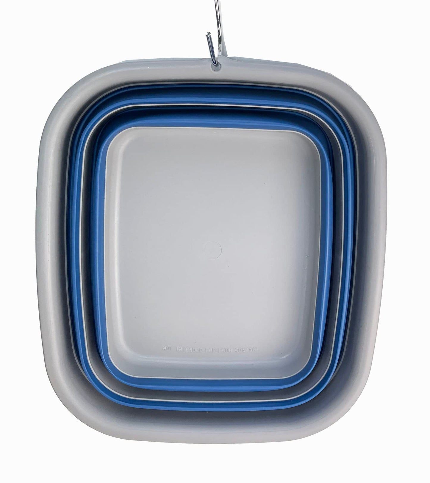 Collpasible Item (15L Collapsible Rectangular Tub (Grey/Mist Blue))