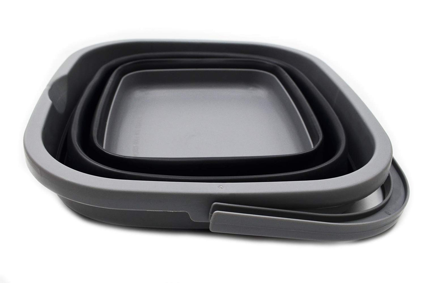 SAMMART 10L (2.6 Gallon) Collapsible Rectangular Handy Basket/Bucket