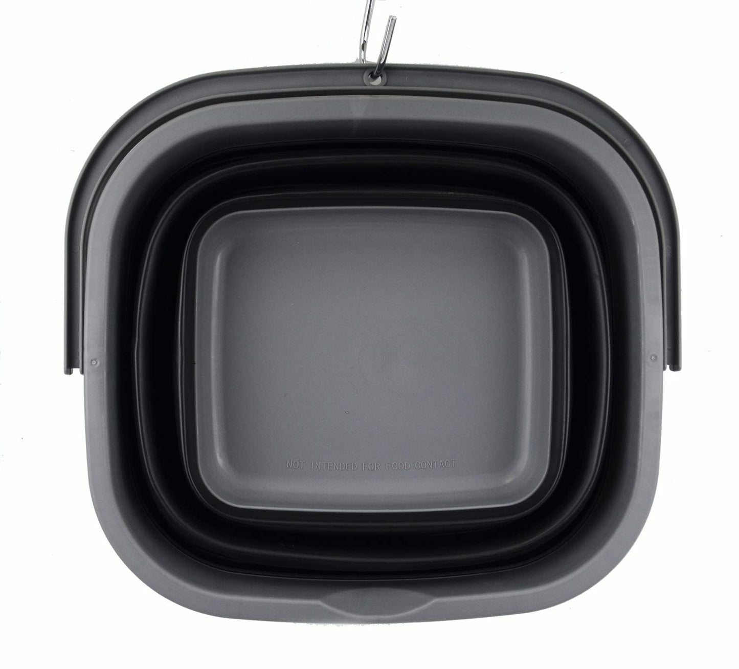 SAMMART 10L (2.6 Gallon) Collapsible Rectangular Handy Basket/Bucket