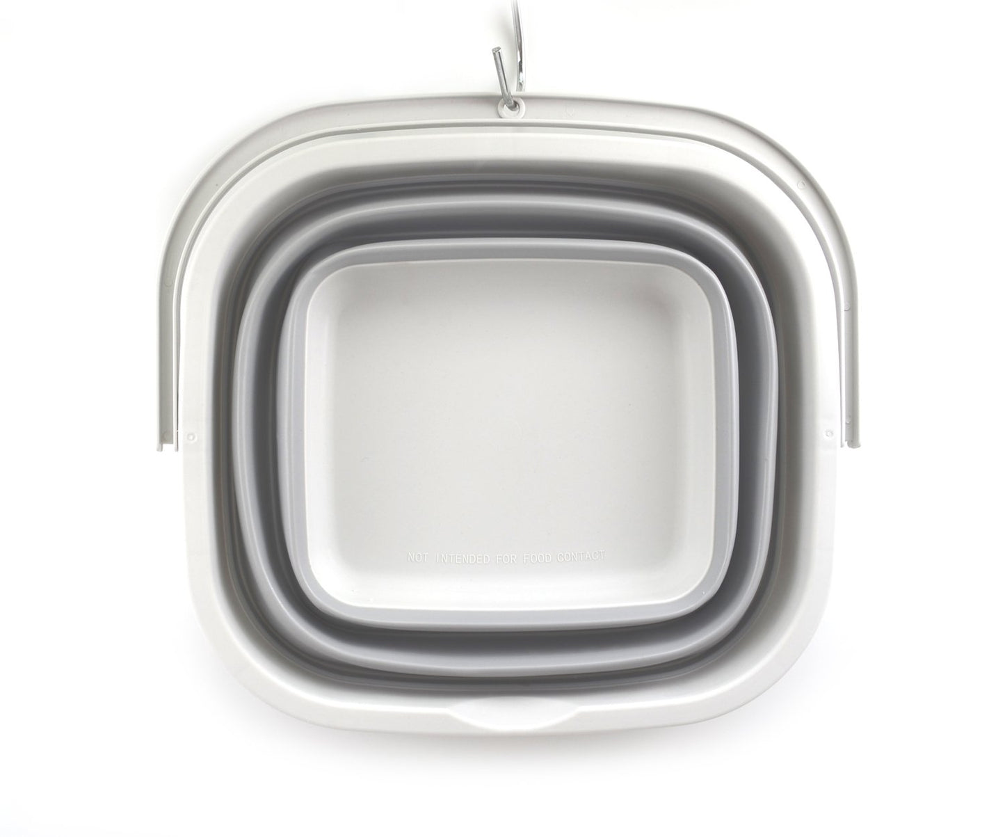 SAMMART 10L (2.6 Gallon) Collapsible Rectangular Handy Basket/Bucket