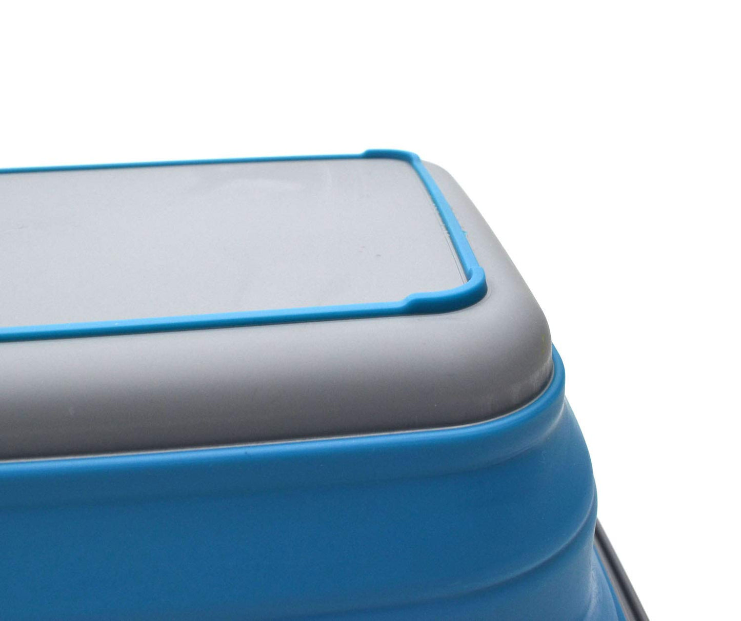 SAMMART 9.2L (2.37Gallon) Collapsible Tub - Portable Outdoor Picnic Basket/Crater - Foldable Shopping Bag - Space Saving Storage Container
