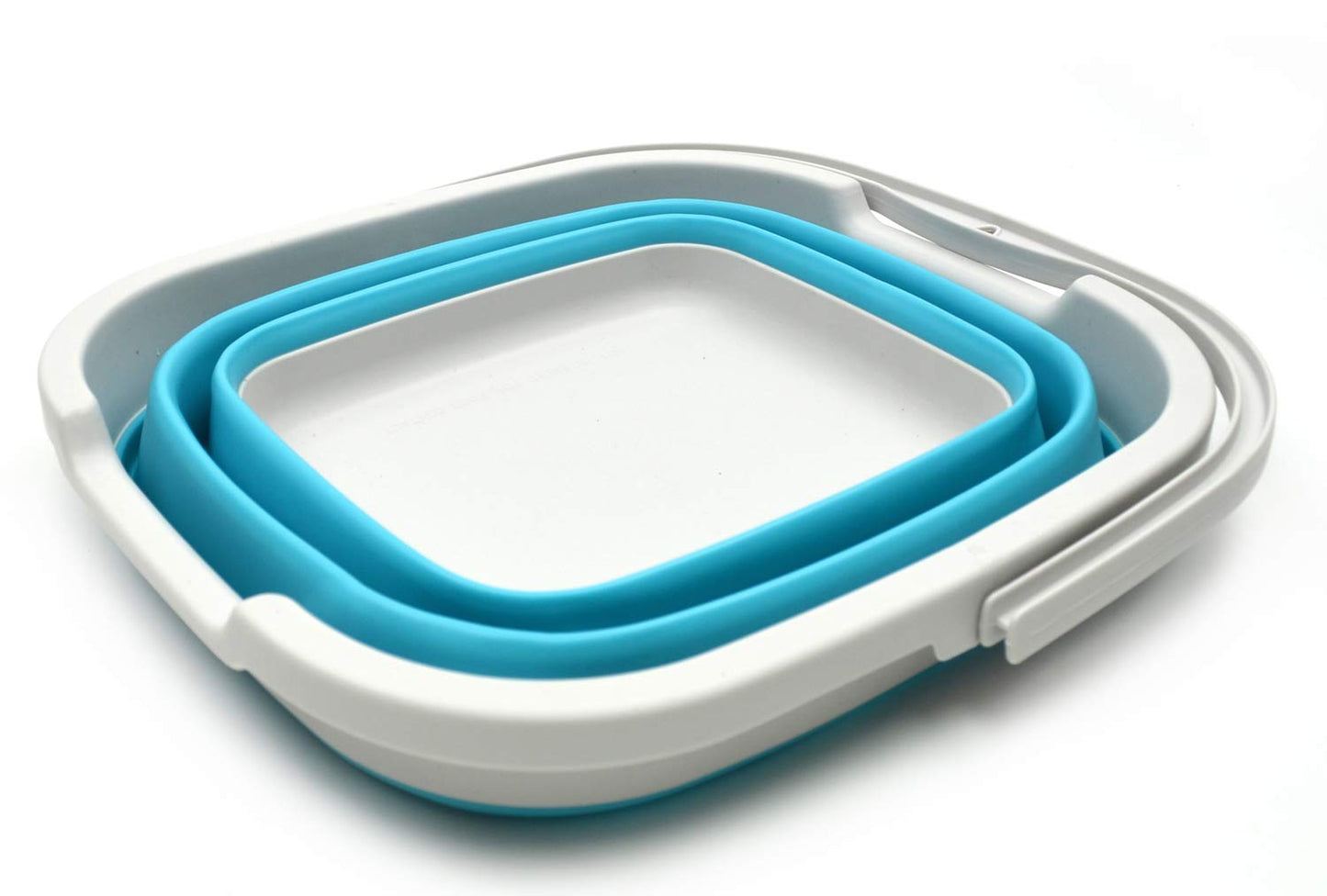 SAMMART 10L (2.6 Gallon) Collapsible Rectangular Handy Basket/Bucket