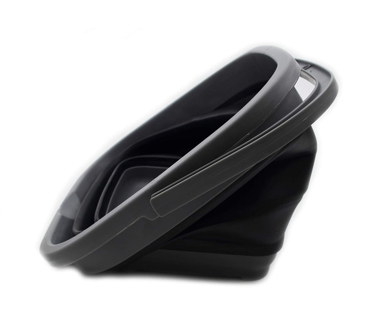 SAMMART 10L (2.6 Gallon) Collapsible Rectangular Handy Basket/Bucket