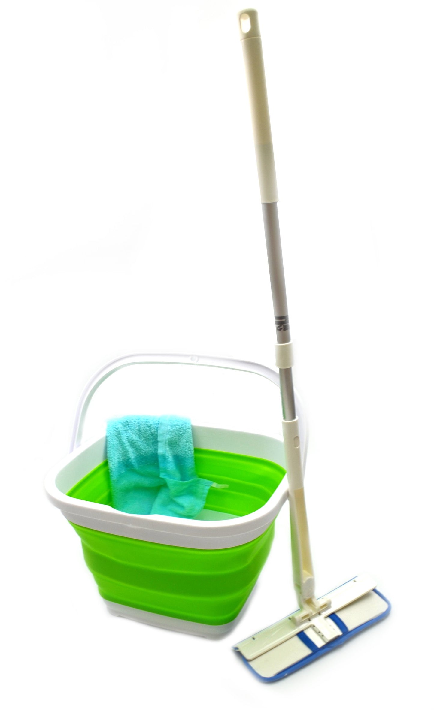 SAMMART 10L (2.6 Gallon) Collapsible Rectangular Handy Basket/Bucket