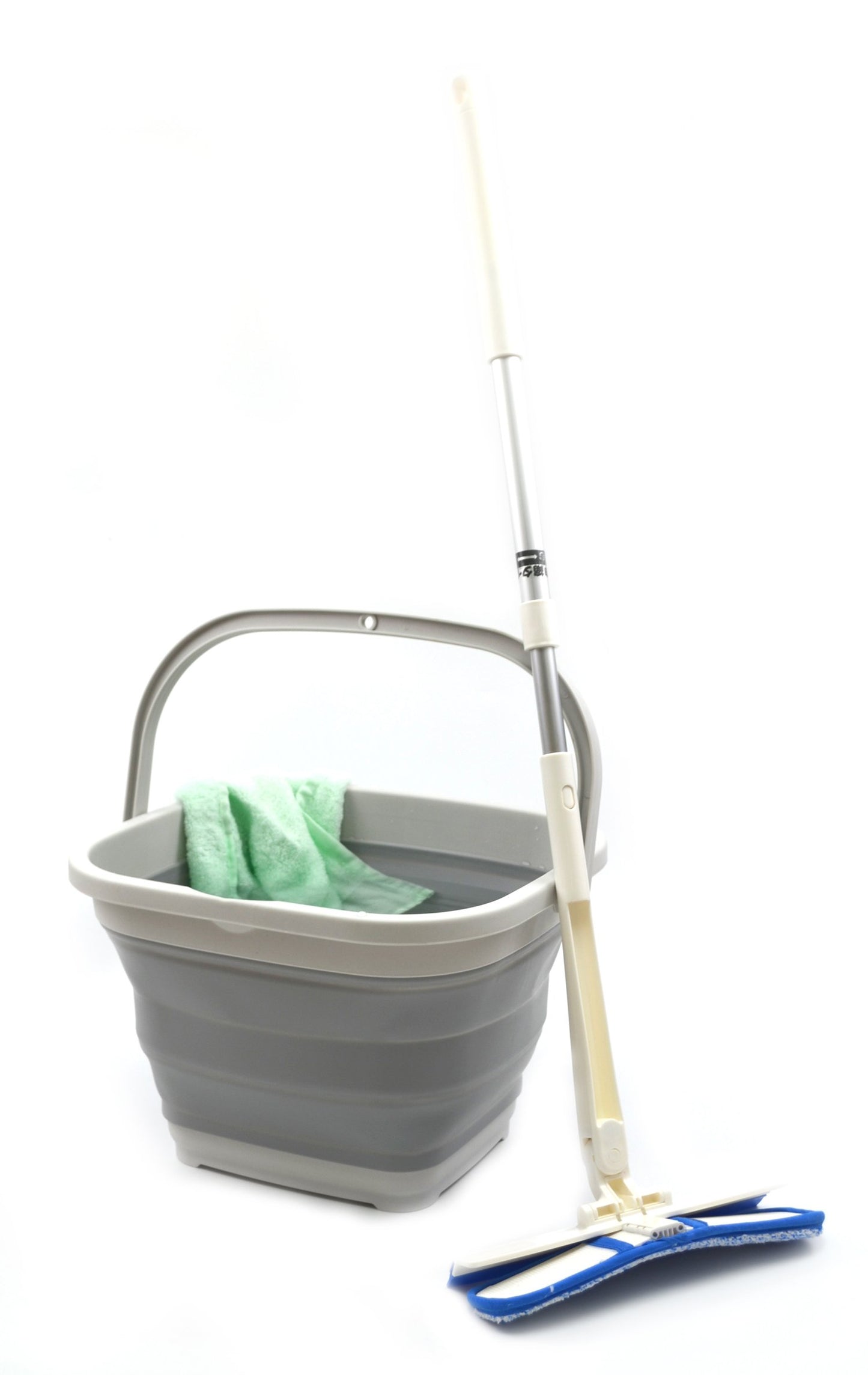 SAMMART 10L (2.6 Gallon) Collapsible Rectangular Handy Basket/Bucket