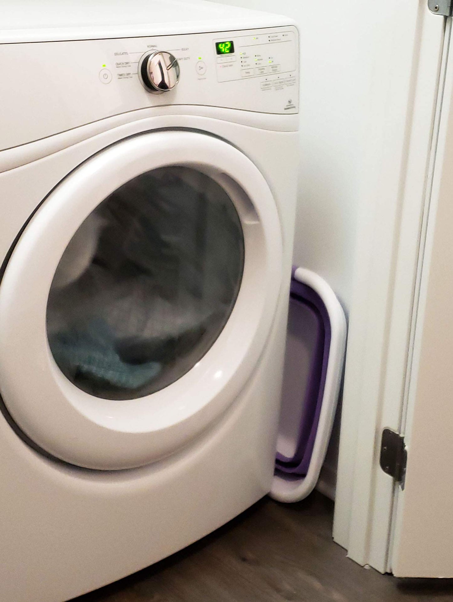 SAMMART 25L (6.6 gallon) Collapsible Laundry Basket/Tub - Foldable Storage Container/Organizer - Portable Washing Bin - Space Saving Hamper, Water capacity: 19L (5 gallon)