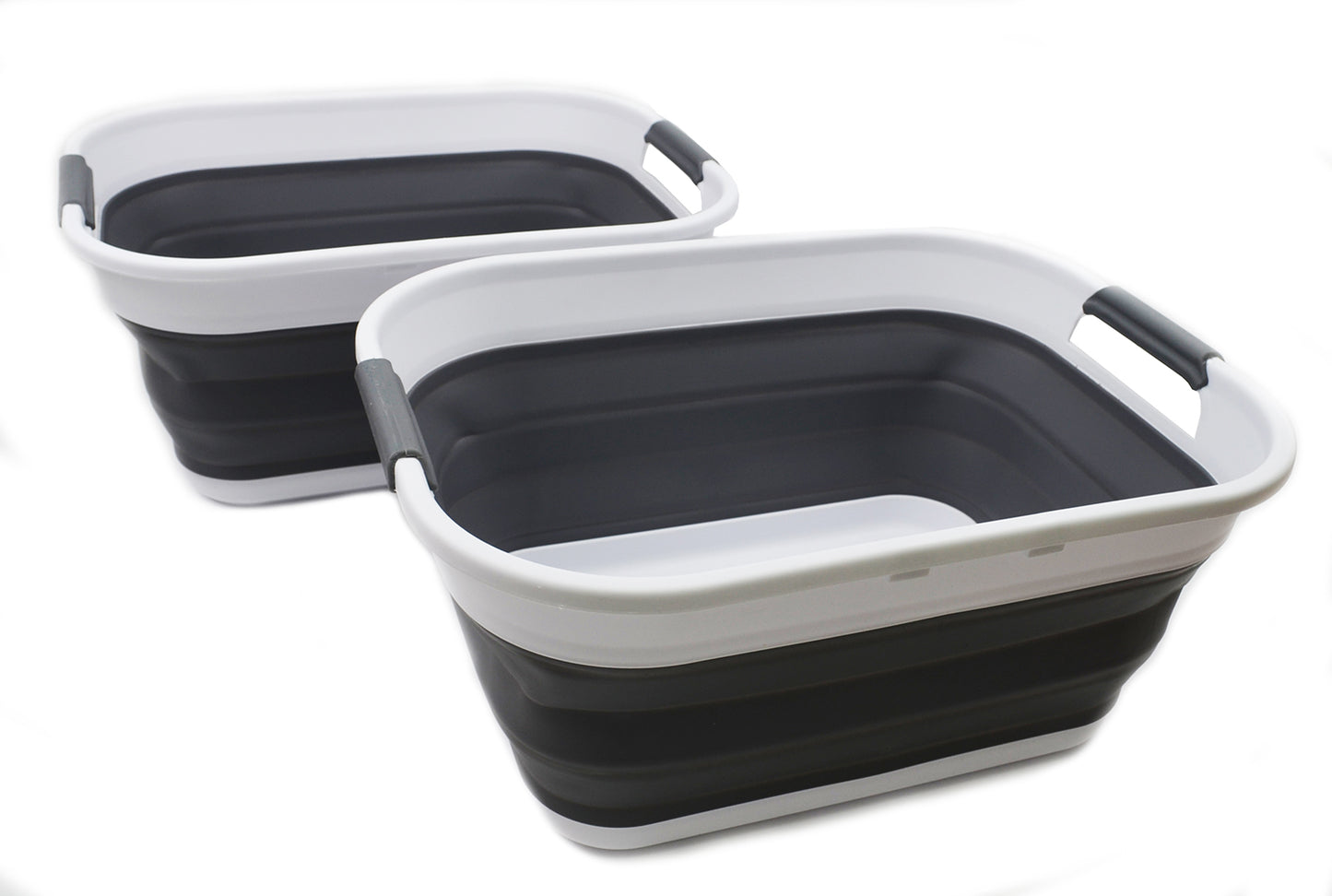 SAMMART 17.5L (4.6 Gallon) Collapsible/Foldable/Pop Up/Portable Washing Tub, Water Capacity 13.5L/3.5 Gallon