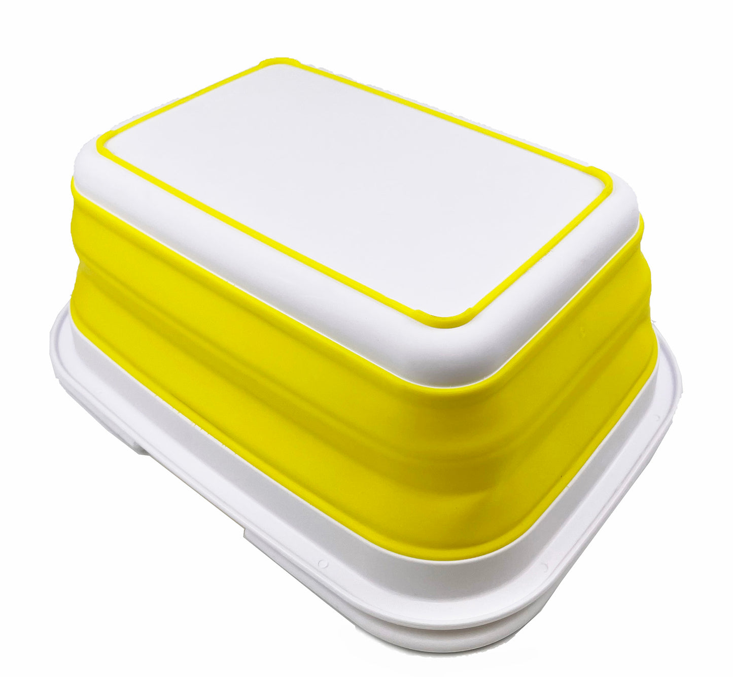 SAMMART SAMMART 9.2L (2.37Gallon) Collapsible Tub with Handle - Portable Outdoor Picnic Basket/Crater - Foldable Shopping Bag - Space Saving Storage Container