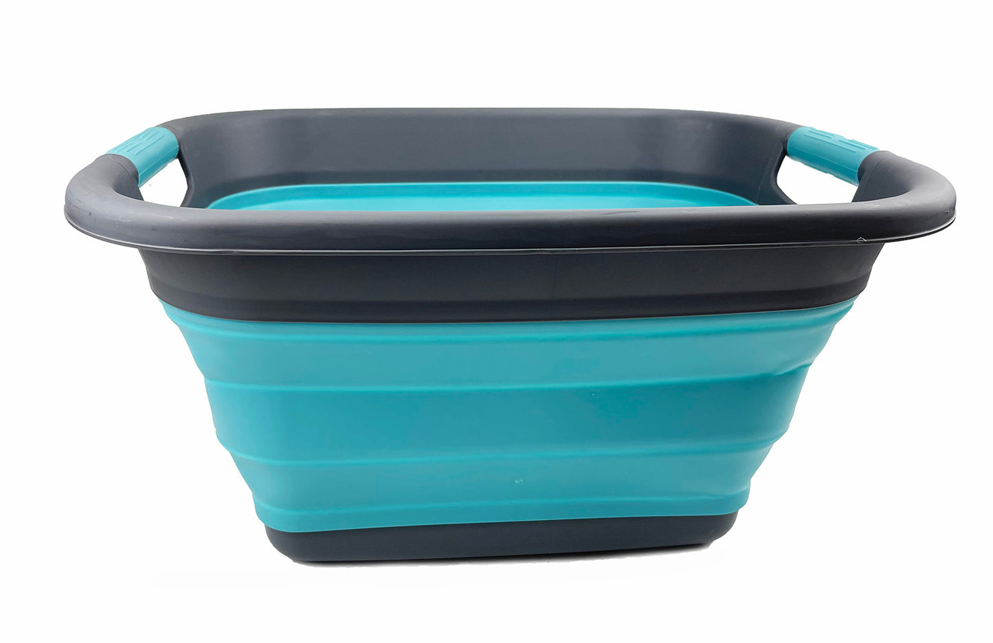 SAMMART 25L (6.6 Gallon) Collapsible Laundry Basket/Tub - Foldable Storage Container/Organizer, Water Capacity: 20L