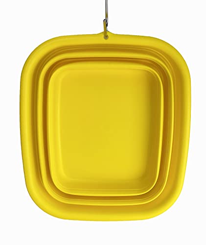SAMMART 15L (3.9 gallons) Collapsible Plastic Washing Tub - Foldable Washtub - Portable Washing Basin - Space Saving Easy Storage
