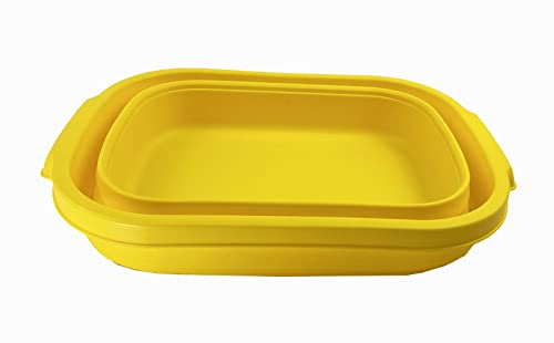 SAMMART 13L (3.4 Gallons) Collapsible Tub - Portable Outdoor Picnic Basket - Space Saving Storage Container