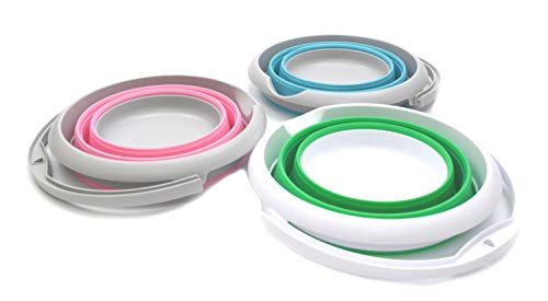 SAMMART Collapsible Plastic Bucket